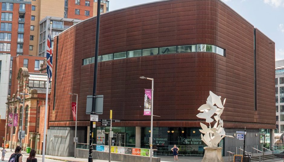 Image of People's History Museum building exterior from Bridge Street