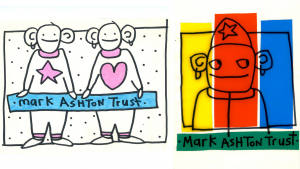 Mark Ashton Trust designs by Diane Pacey, around 1980s. Images courtesy of People's History Museum.