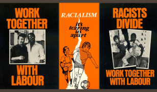 Image of Labour Party leaflets, 1976-1977. Images courtesy of Labour History Archive & Study Centre at People's History Museum.