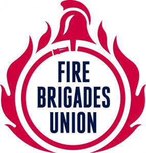 Fire Brigades Union logo.