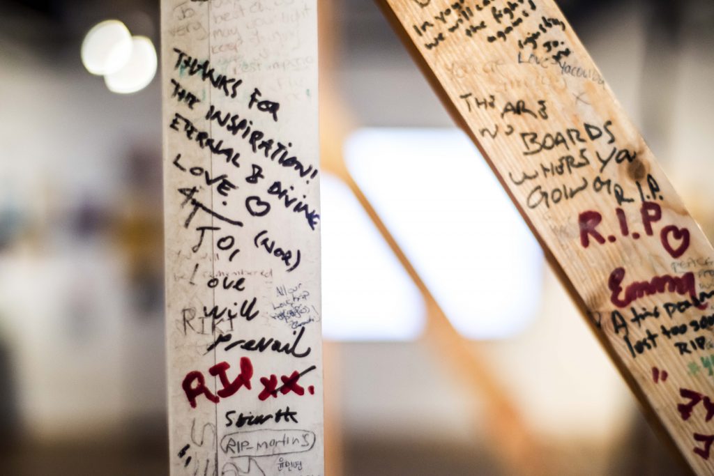Jo Cox Memorial Wall (2016). Image courtesy of People’s History Museum