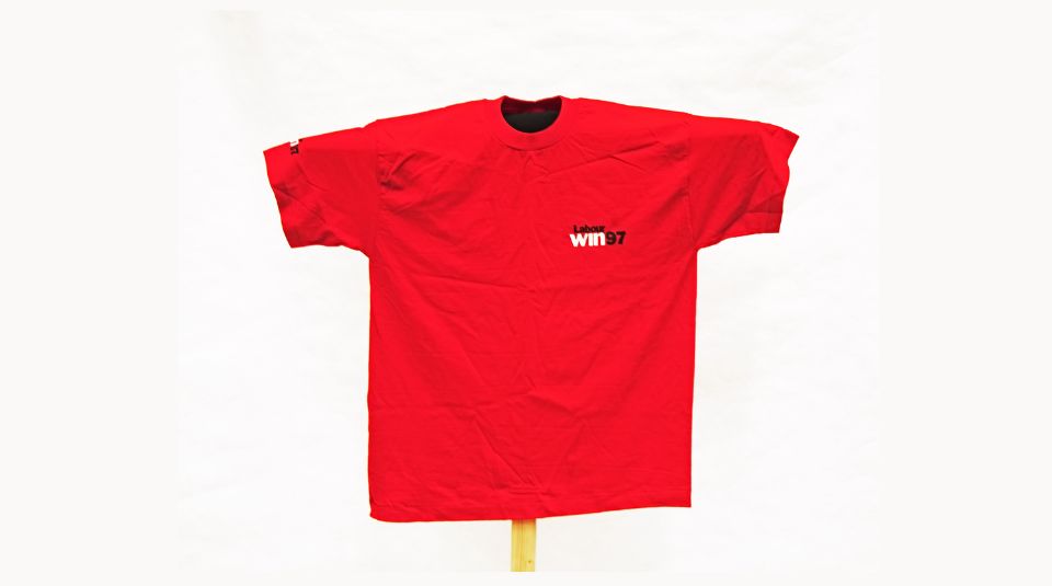 New Labour t shirt, 1997