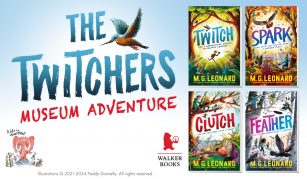 Image of The Twitchers Museum Adventure, with Kids in Museums and Walker Books.