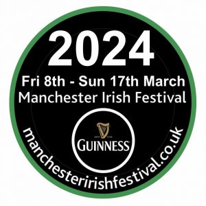 Manchester Irish Festival 2024 logo.
