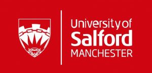 University of Salford Manchester logo.