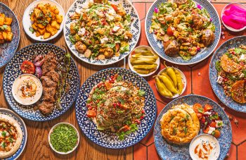 Image of Plates of food