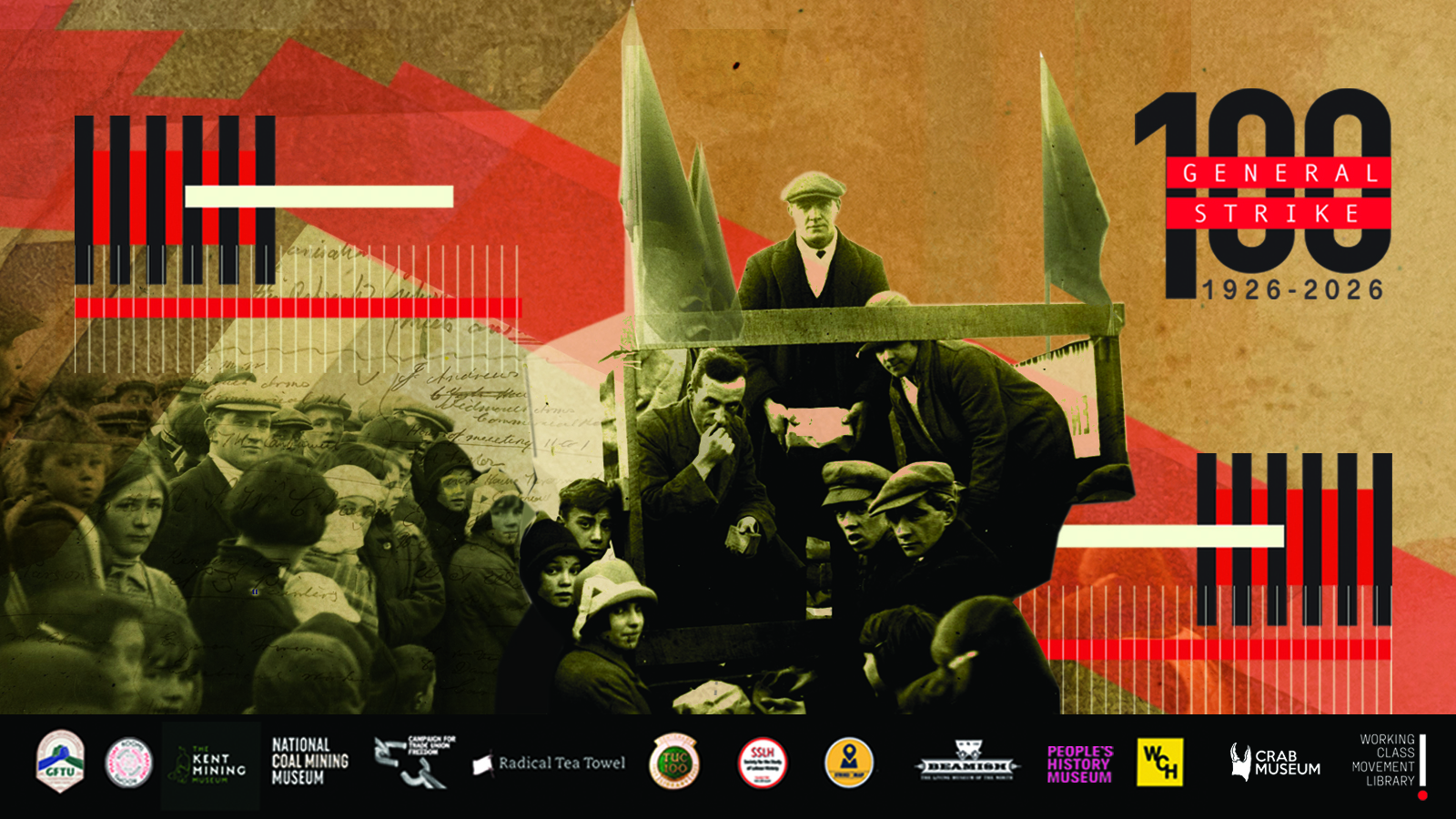 A flyer for the 100th anniversary of the 1926 General Strike