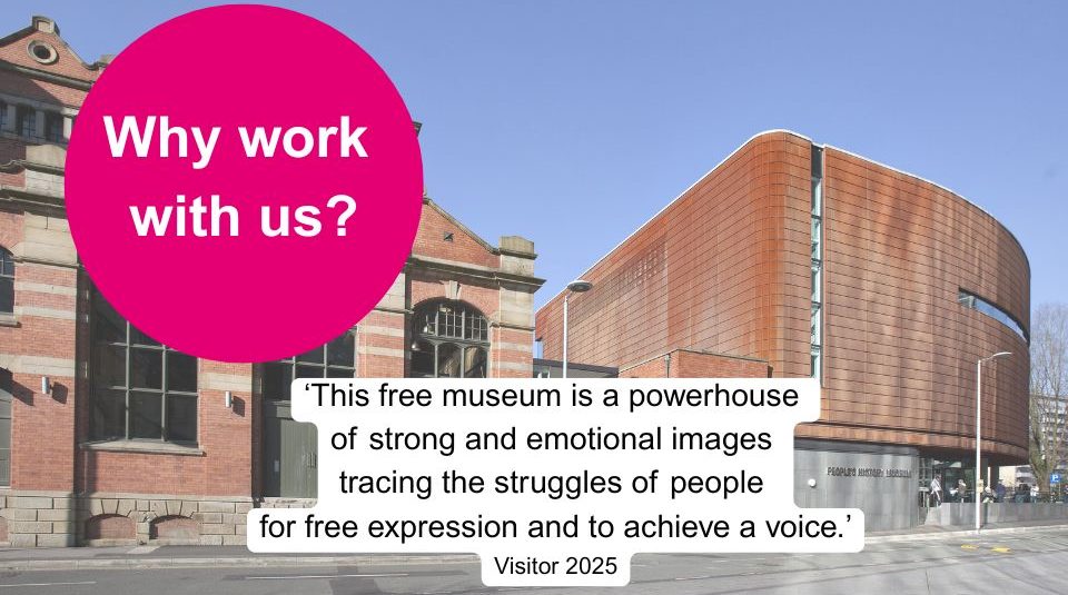 Image of A visual with the text Why work with us?