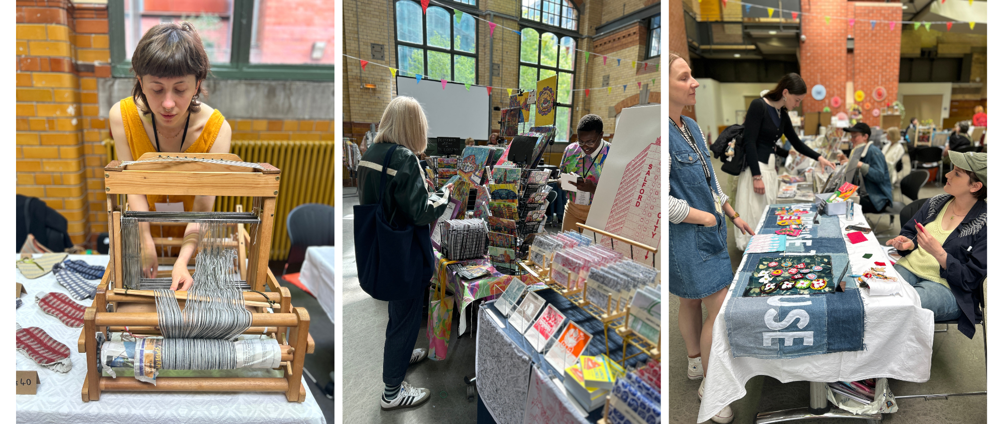 Stall holders at May Day Markets