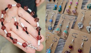 Image of Colourful beaded jewellery