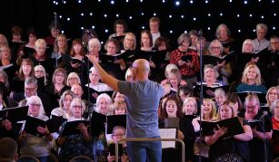 Image of Choir of people singing