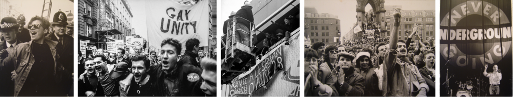 Black and white photographs