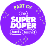 Super Duper family festival logo