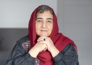Marzia Babakarkhail. Colour headshot photograph of Marzia Babakarkhail.