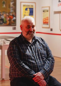 Mark Wilson, PHM Exhibitions Officer.